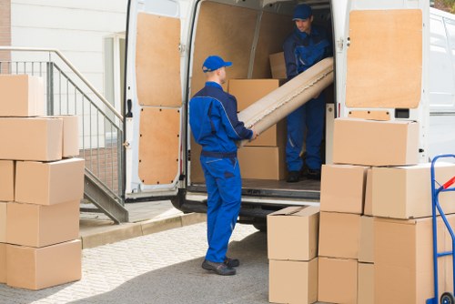 Removal team helping with a home move in Hounslow