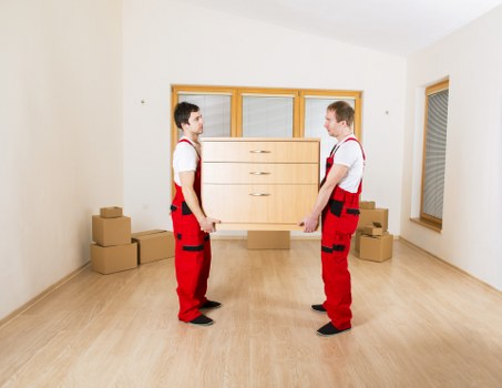 Commercial relocation team supporting a Hounslow business move