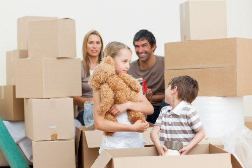 Furniture protection and moving support for a Hounslow property